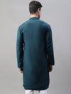 Mirror Work Kurtas-KO-693Teal