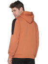 Men Solid Rust Sweatshirt-LBR1516-Rust