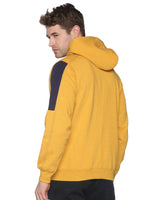 Men Solid Yellow Sweatshirt-LBR1516-Yellow