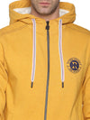 Men Solid Yellow Sweatshirt-LBR1516-Yellow