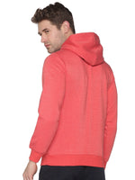 Men Solid Pink Sweatshirt-LBR1998-Pink