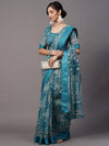 Sareemall Blue Solid Women Saree-LNSTN160A