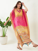 Pink Mughal Majesty Kaftan