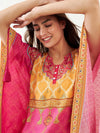 Pink Mughal Majesty Kaftan