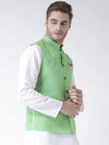 Hangup Men Standard Solid Men's Indian Wear-LinenBasketParrot