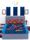 Marvel Spiderman Cotton Double Bedsheet Set- King Size-MAR-03-220-D