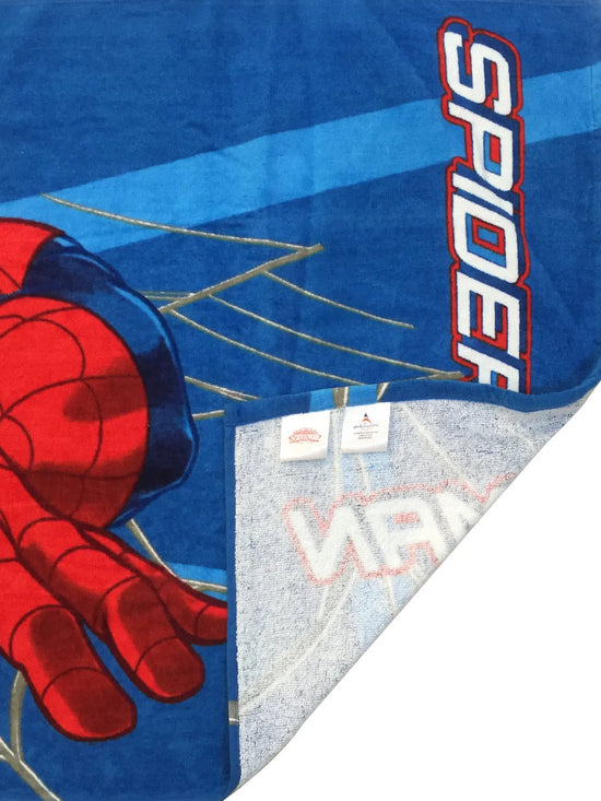 Athom Living Marvel Spider Man Bath Towel 350 GSM 60x120 cms-MAR-06-7-807H