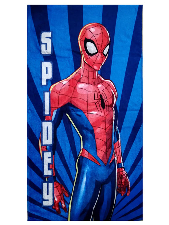 Athom Living Marvel Spiderman Kids Bath Towel 350GSM 60x120 cm-MAR-06-7-835H