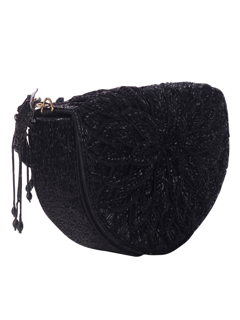Black Women Potli Clutch Bag For All Occassions By Maheen