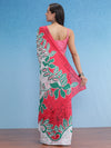 Saree Mall Women's Cotton Pink Printed Designer Saree With Blouse Piece-MINAXI4910