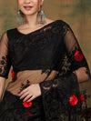 Suha Womens Fashion Ethnic Black Color Sarees-MLSHWSA1143BLK0ONE