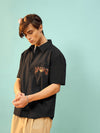 Men Black DREAMS Oversize Shirt