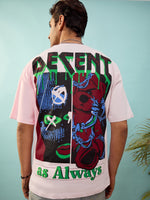 Unisex Pink DECENT Oversize T-Shirt