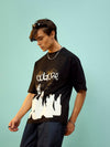 Unisex Black CULTURE Oversize T-Shirt