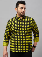 Men Printed Black Comfort Shirt-MELORIEPRINTS-2015-Black