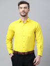 Hangup Men Standard Solid Shirts-Mustard_Shirt_Solid