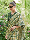 Saree Mall Women's  Blend Green Printed Designer Saree With Blouse Piece-NASHTH105