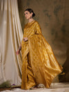 Suha Womens Fashion Ethnic Gold Color Sarees-MLSHWSA1331GLD0ONE