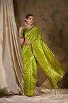 Suha Womens Fashion Ethnic Pista Green Color Sarees-MLSHWSA1332PSG0ONE