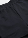 Girls Navy Terry Solid Shorts Facto