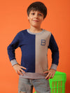 Tales & Stories Navy Blue Cotton SweatShirt For Boys