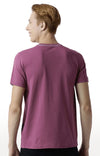 Huetrap Maroon Mens Short Sleeve Graphic Printed Tshirt-HT17MKGRAPLU00307