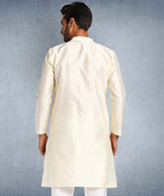 Hangup Men Standard Solid Men's Indian Wear-OffWhite_8_W14_Lkurta