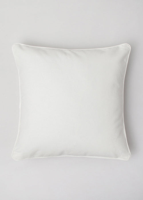 Solid white 100% cotton plain cushion cover for sofa-21121161614