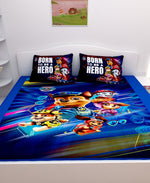 Athom Living Born To Be A Hero Paw Patrol Cotton Double Bedsheet 270 x 270 cm-PAW-03-236-D