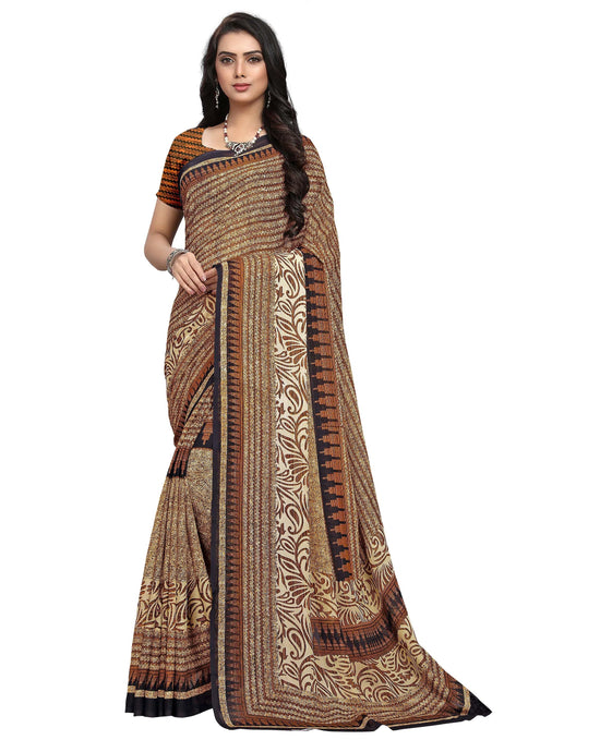 Vaamsi Georgette No Type Regular Saree-PC1060