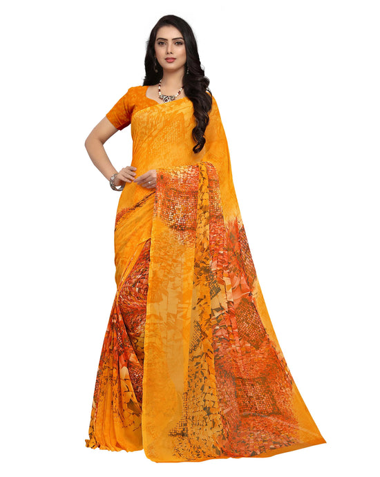 Vaamsi Georgette No Type Regular Saree-PC1066