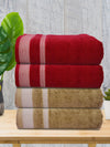 Athom Living Premium Cotton Bath Towel Pack of 4-PER-AABB