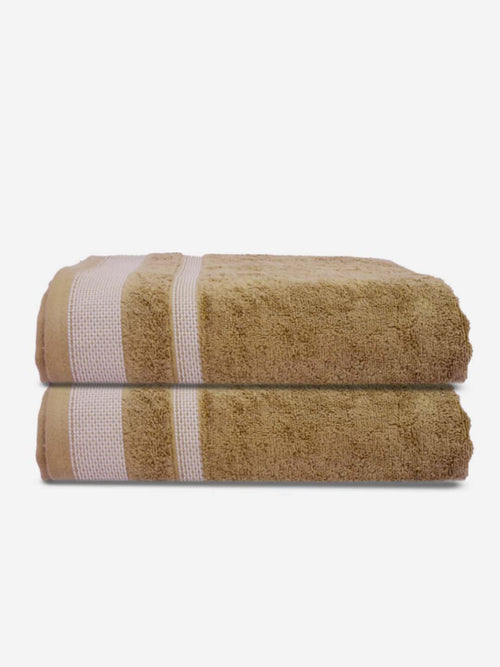 Athom Living Premium Cotton Bath Towel Pack of 2-PER-AA