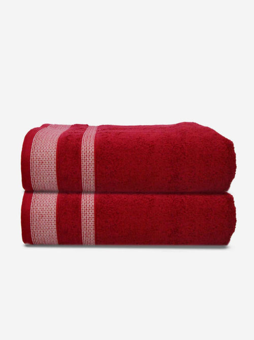 Athom Living Premium Cotton Bath Towel Pack of 2-PER-BB