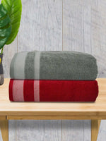 Athom Living Premium Cotton Bath Towel Pack of 2-PER-BC