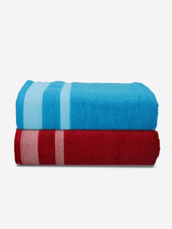 Athom Living Premium Cotton Bath Towel Pack of 2-PER-BD