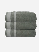 Athom Living Premium Cotton Bath Towel Pack of 3-PER-CCC