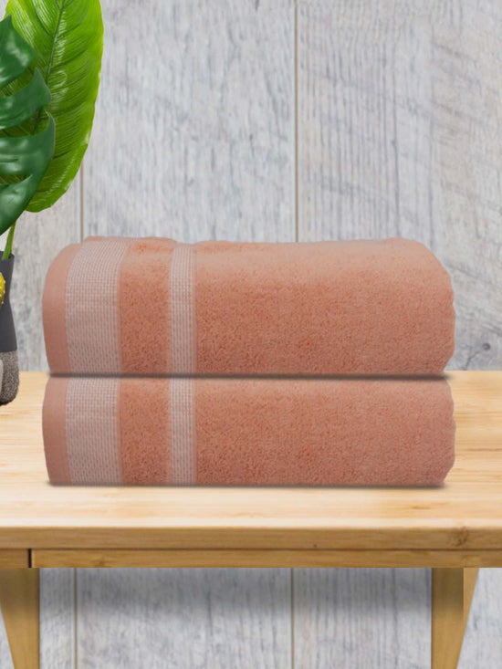 Athom Living Premium Cotton Bath Towel Pack of 2-PER-EE