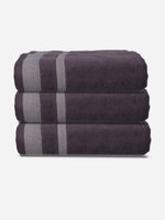 Athom Living Premium Cotton Bath Towel Pack of 3-PER-FFF