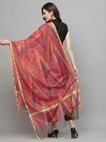 Women's Self Design Unique Silk Blend Dupatta