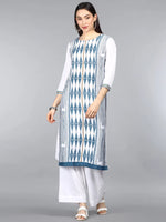 Ahika PolyCrepe Printed Kurta-PK1594E_3XL