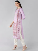 Ahika Women's Polyester Printed Kurta-PK2154_3XL