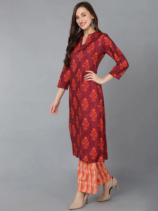 Ahika Women Poly Crepe Ethnic Motifs Printed-PKSET1020A_XS