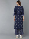 Ahika Women Cotton Floral Printed Kurta With-PKSET1044A_XS