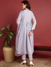 Ahika Cotton Solid Grey Indian Ethnic