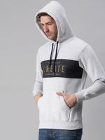 Men Printed Grey Sweatshirt-PRFL1039-Grey