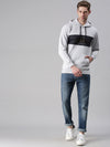 Men Printed Grey Sweatshirt-PRFL1039-Grey