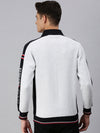 Men Solid White Sweatshirt-PRFL1062-White