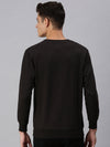 Men Solid Grey Sweatshirt-PRFL1103-Darkgrey