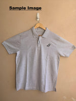 Blue Polo Neck T-Shirts 100% Cotton Gentle - 220 GSM